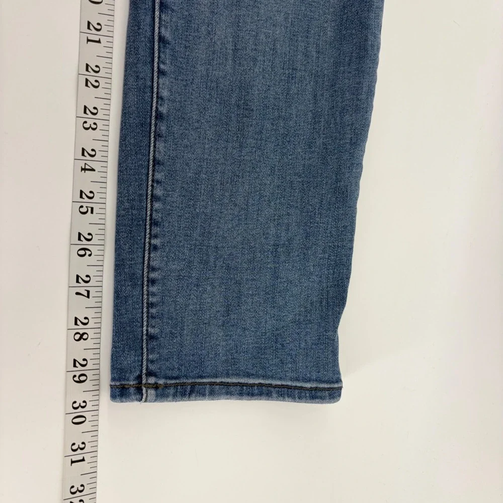 Chico's Womens Size 14‎ Blue Jeggings Pull On High Rise Stretch Denim Jeans